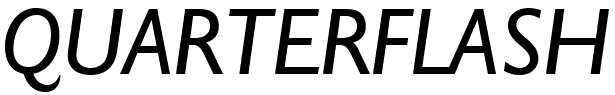 Gill: Quarterflash