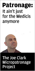 Patronage: It ain’t just for the Medicis anymore